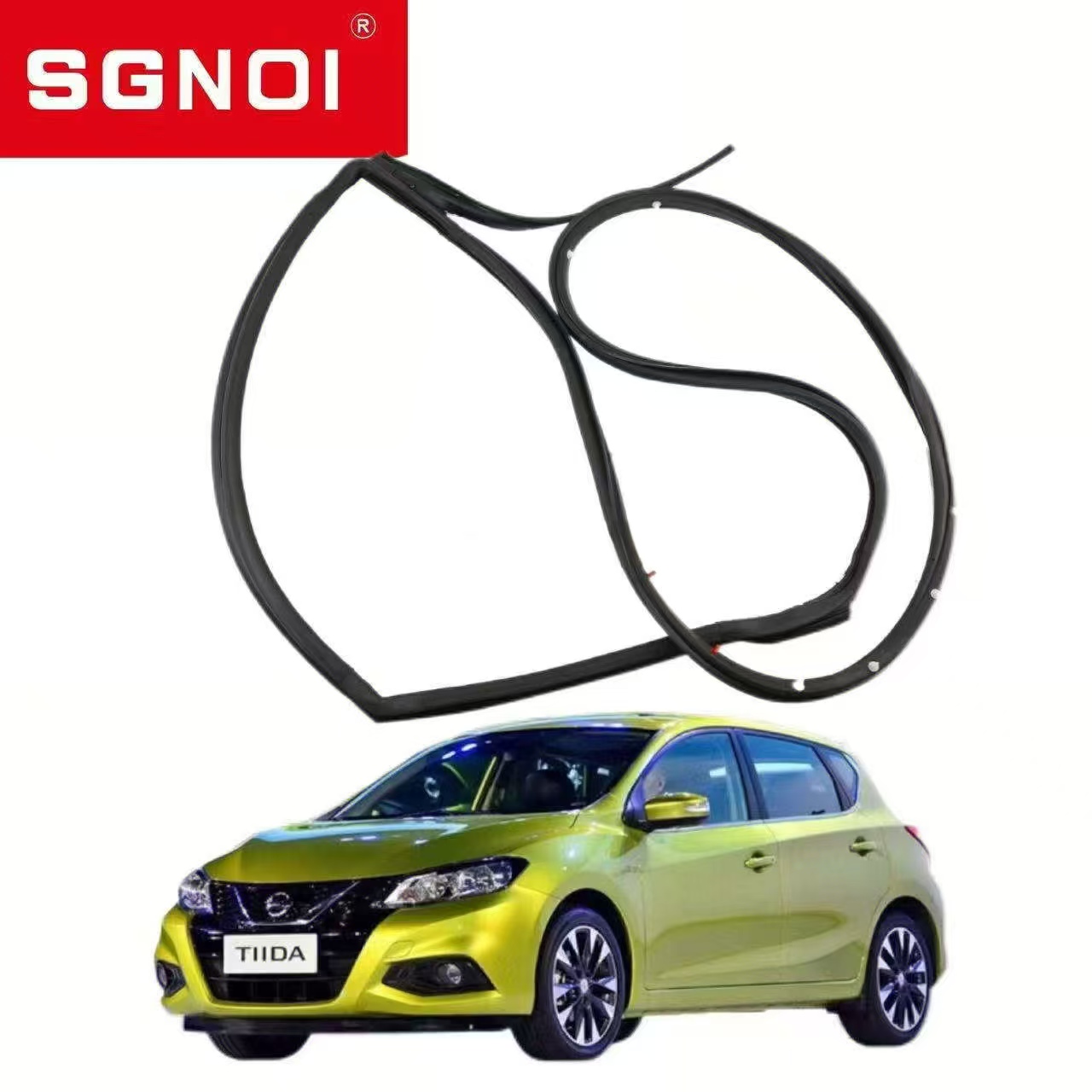Door sealing strip outer for Nissan TIIDA 2011-2018