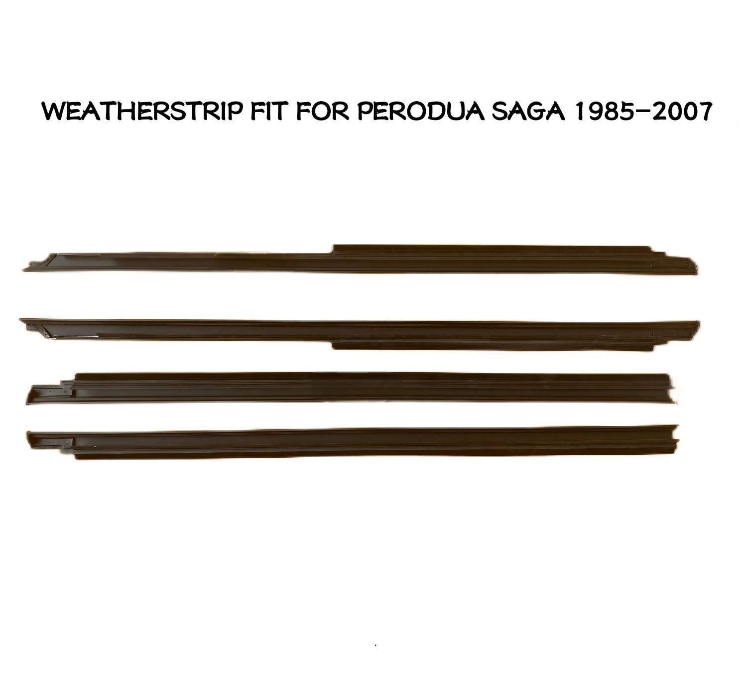 Waterproof Car Door Weatherstrip for Perodua SAGA 1985-2007