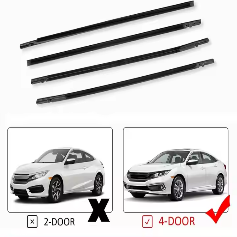 Window Rubber Seal strip for Verna 2010-2017
