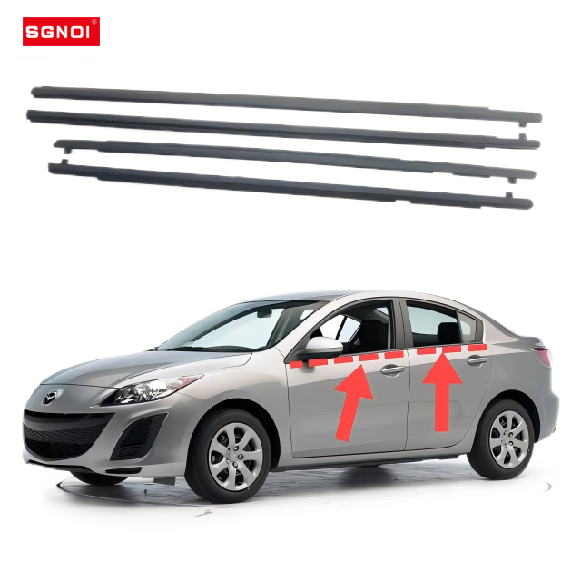 Car Weatherstrip Seal Belt for Mazda 3 2010-2013