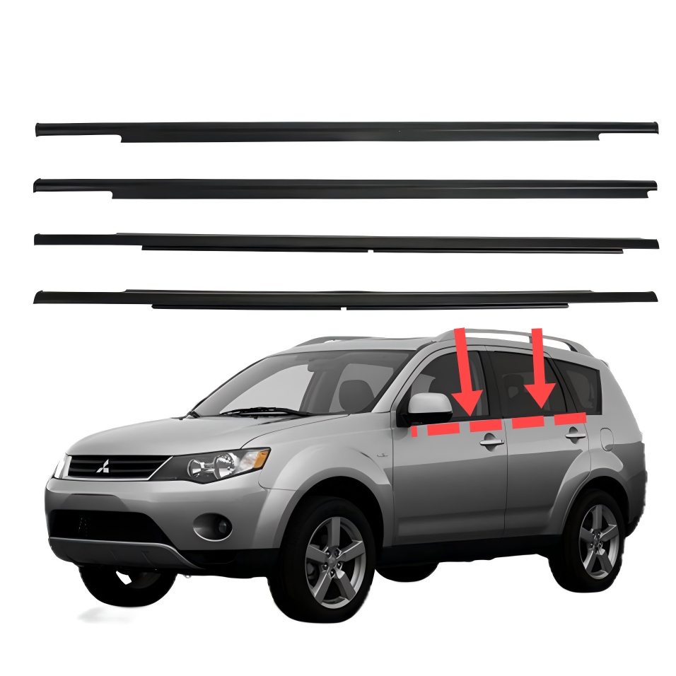 Door Belt Molding Weatherstrip for Mitsubishi Outlander 2007-2012