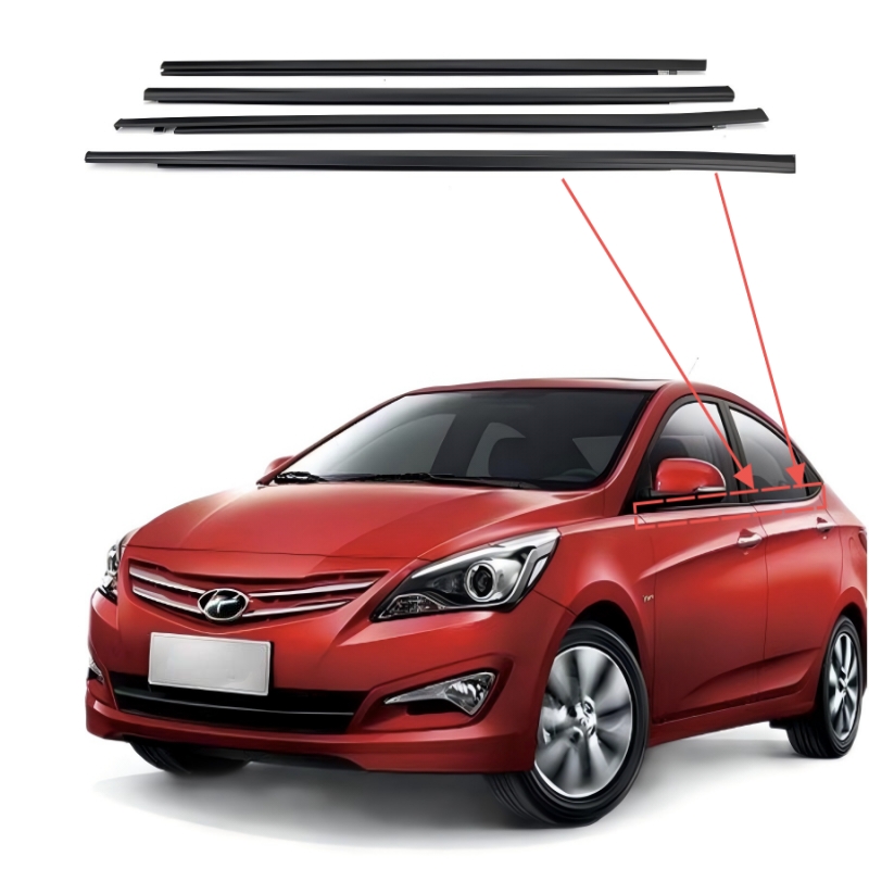 Window Rubber Seal strip for Verna 2010-2017