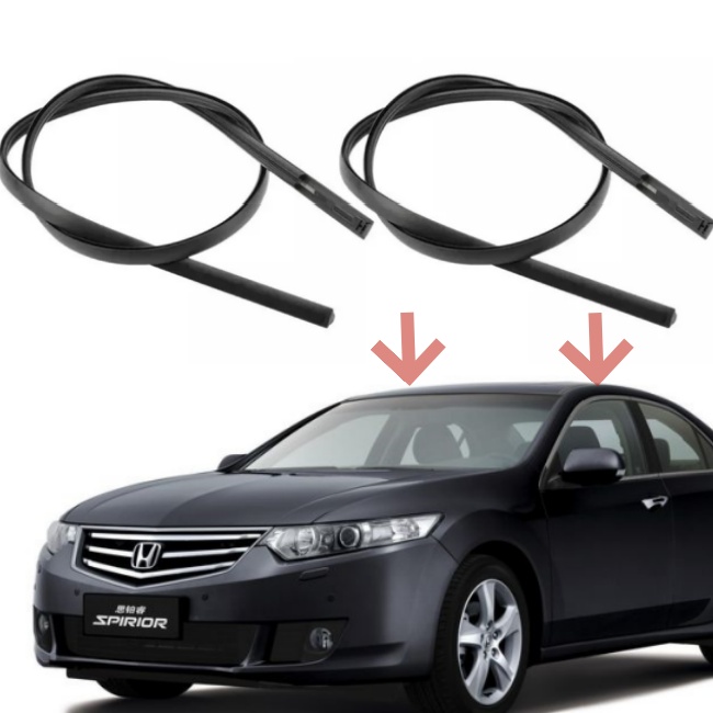 Black Roof Trim Molding for Honda SPIRIOR 2009-2014