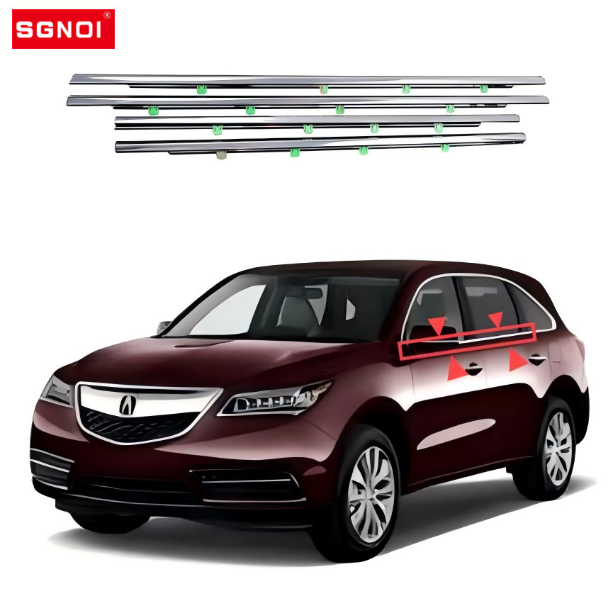 Window Moulding Trim for Acura MDX 2014-2017