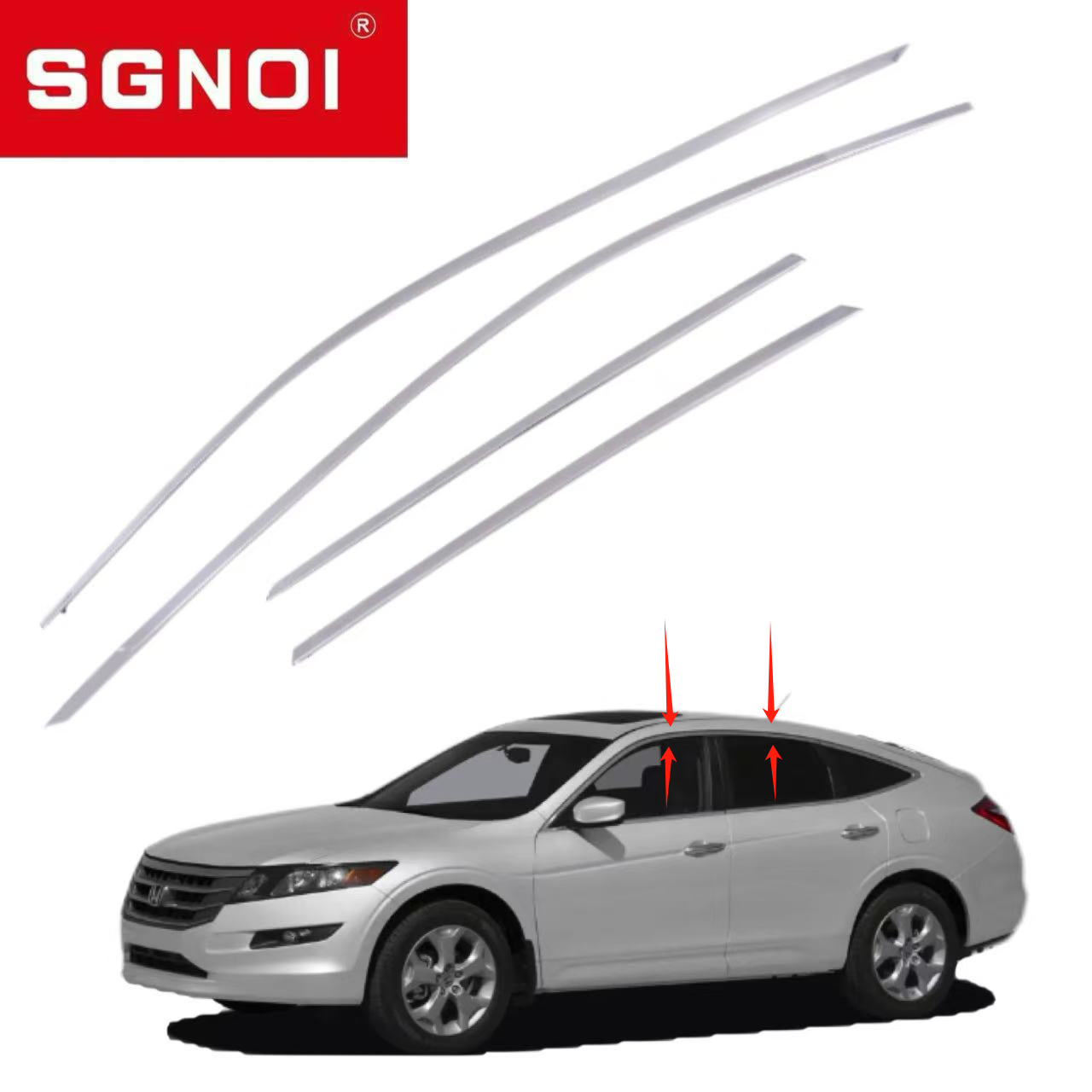 Автокөлік терезесінің қиғаш жолақтары CROSSTOR 2011-2016 жж