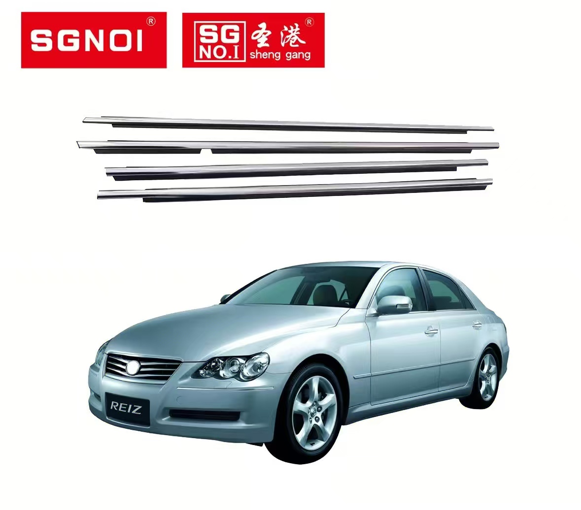 Car Window Weatherstrip for Toyota Reiz 2005-2009