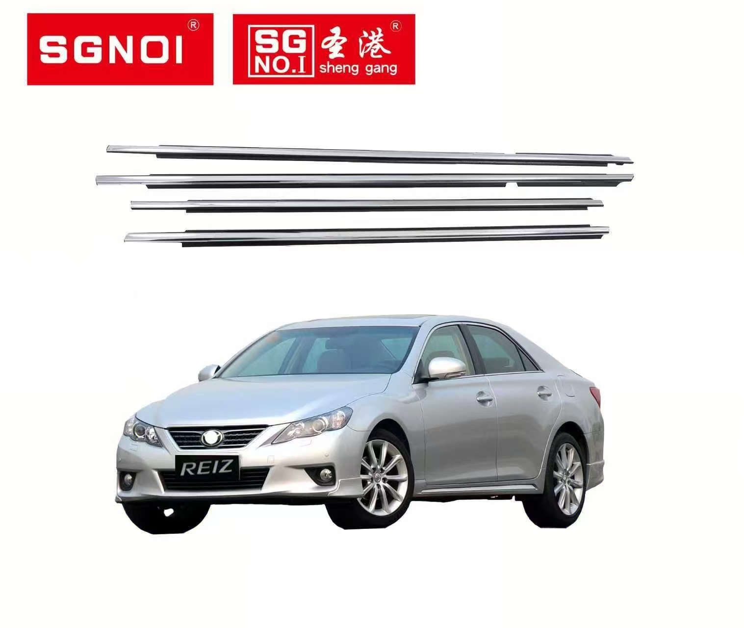 Car Window Weatherstrip for Toyota Reiz 2010-2017