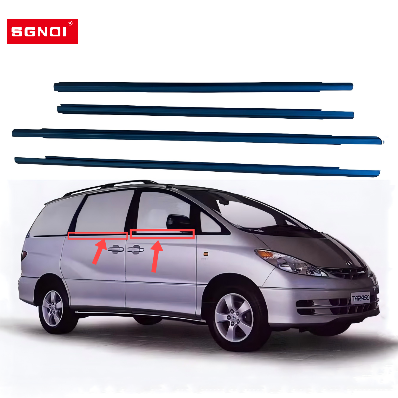 Toyota Tarago үшін WindowStristristrip / Previa ACR30 200055