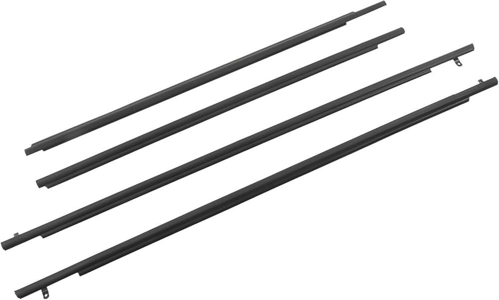 Black Moulding Strip Weatherstrip for Toyota Sienna 2003-2009