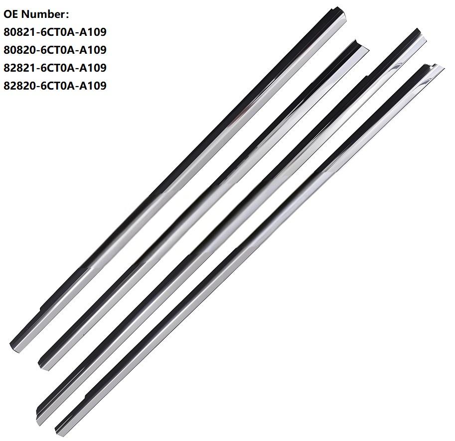 Car Window Weatherstrip for Nissan TEANA 2019-