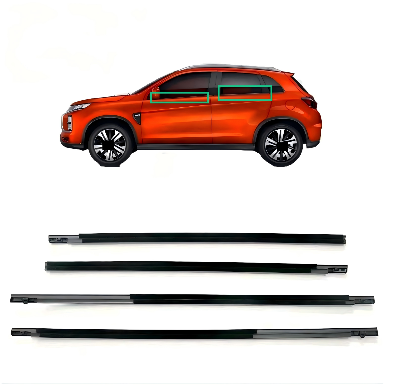 បន្ទះត្រាបង្អួចរថយន្តសម្រាប់ Gelesta 2006-2010