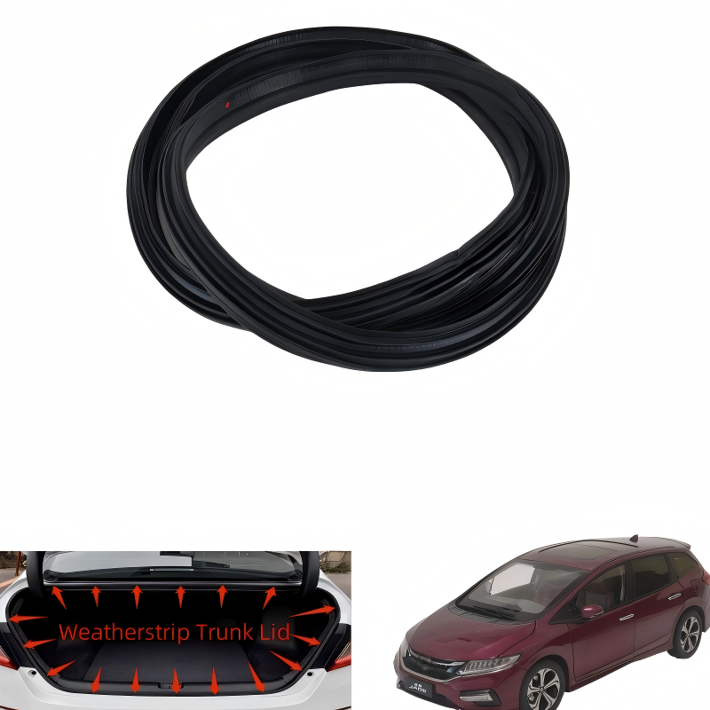 Car Trunk Lid Rubber Weatherstrip for Honda JADE 2014-2018