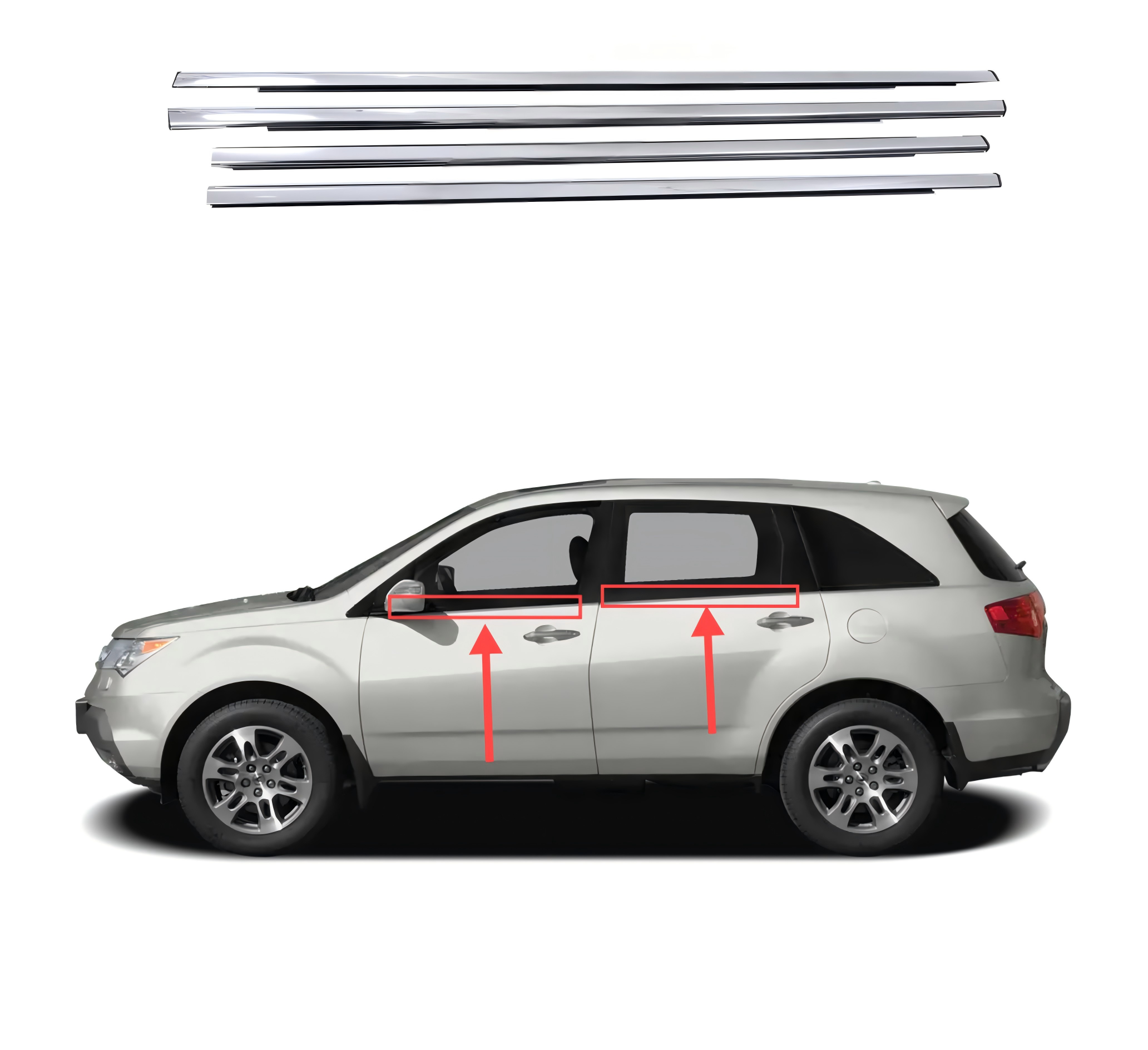 Gelesta 2006-2010 үшін автокөлік терезелерінің тығыздағыш жолағы