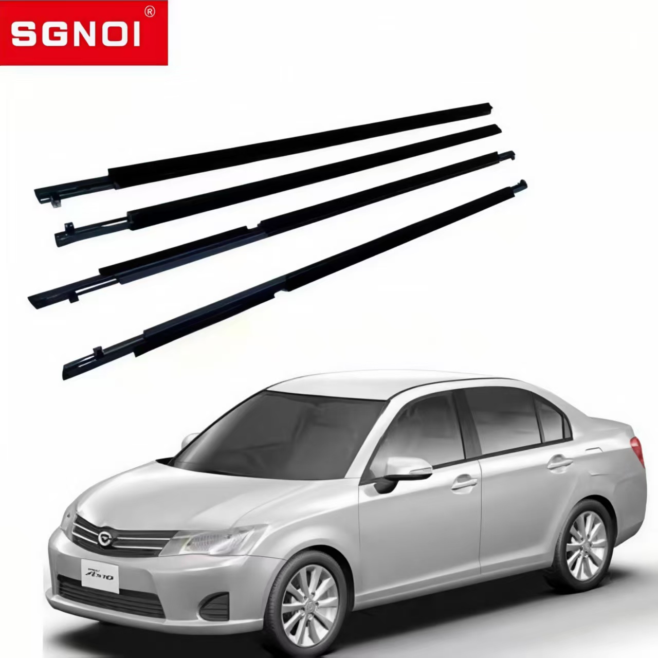 Car  Door Weatherstrip for Toyota AXIO 2012-2019