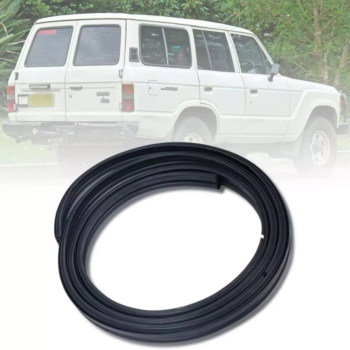 Car Trunk Lid Rubber Weatherstrip for Toyota Land Cruiser FJ60 FJ62 1980-1990