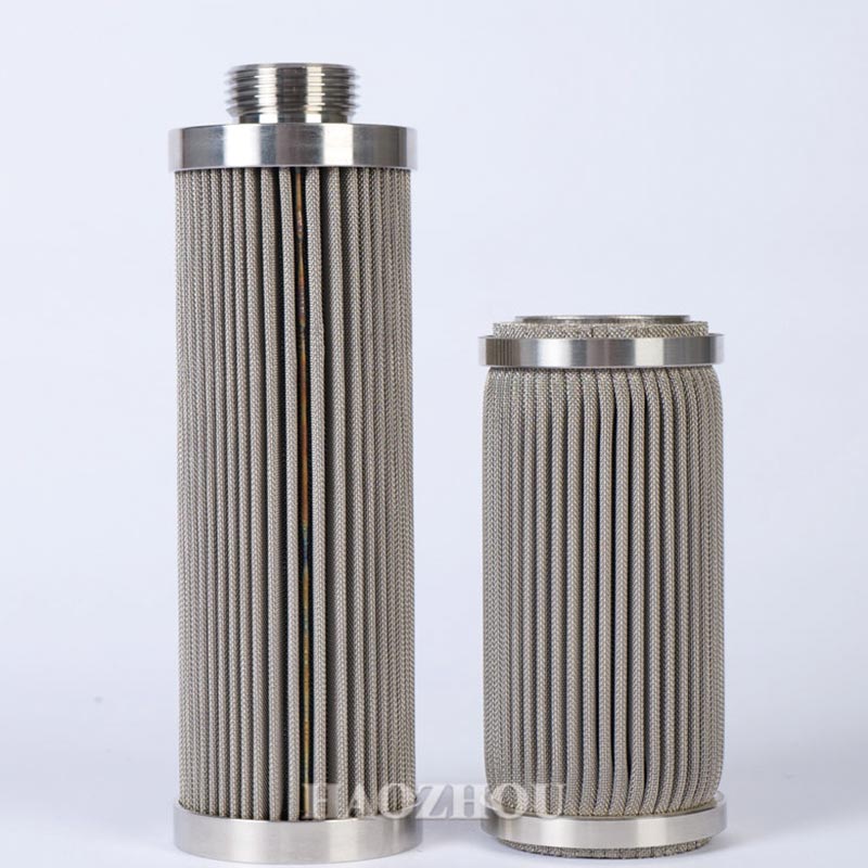 Stainless Steel Filter Metal Polymer Melt Pulse Filter Element