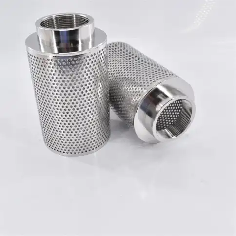 Mesh Filter Threaded Adapter Threaded Interface Composite Mesh Filter Tube - Haozhou Filters