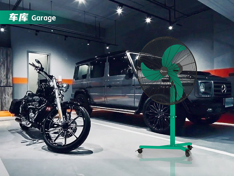 Solution de ventilation à haute efficacité pour garage