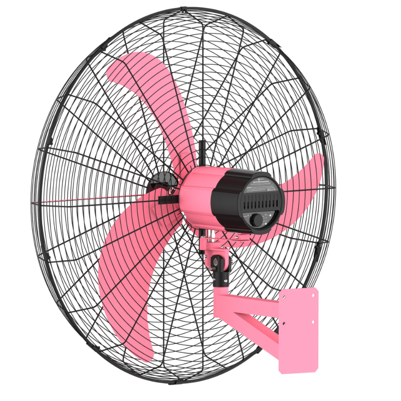 36인치 3날 200W DC 모터가 장착된 원격 제어 벽 선풍기