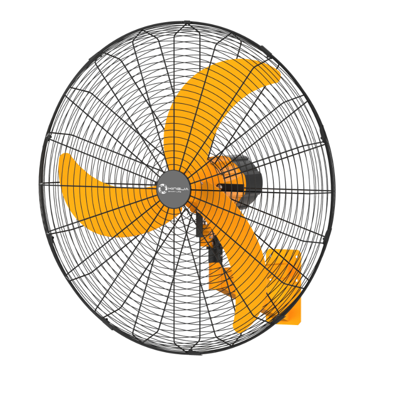 Ventilador de pared con control remoto y motor de 36 pulgadas y 3 aspas y 200W DC