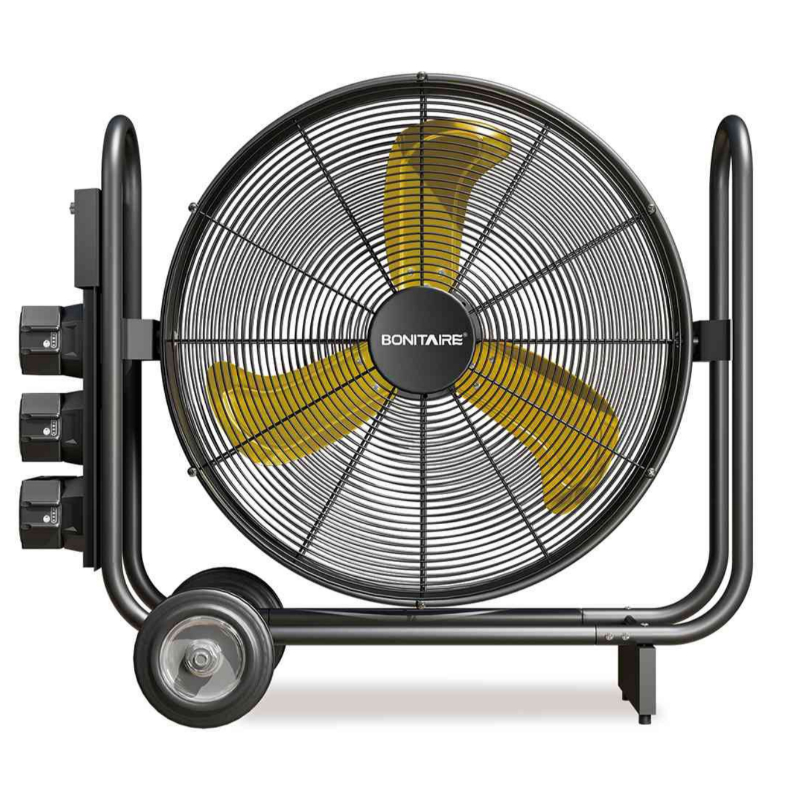 BONITAIRE Potente ventilador de tambor recargable