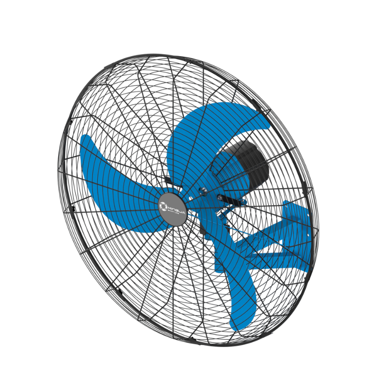 36인치 3날 200W DC 모터가 장착된 원격 제어 벽 선풍기