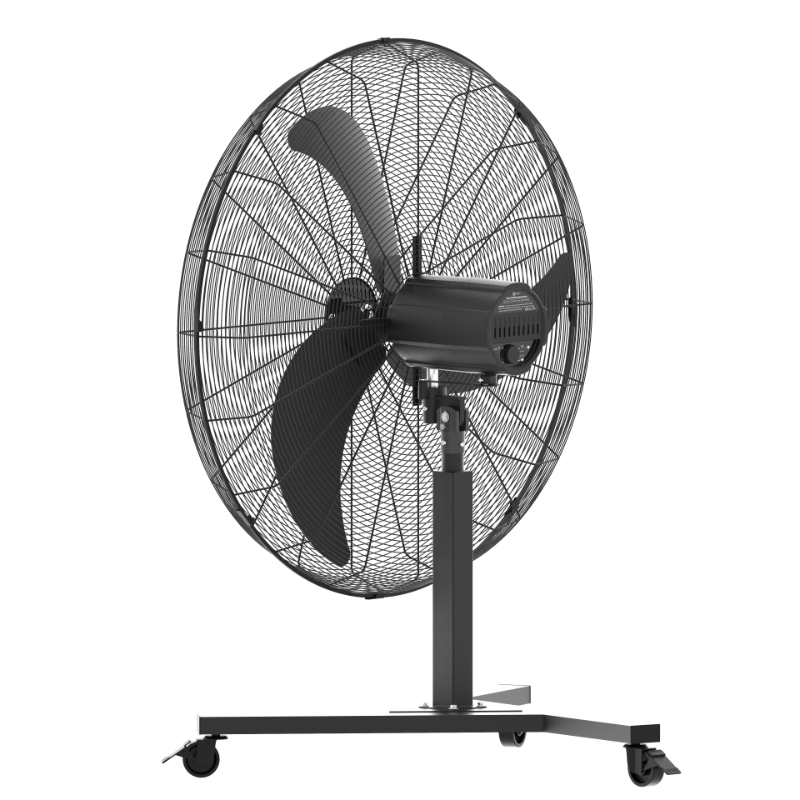 가정용 전기 팬 36 인치 200 와트 빌딩 모터 6 속도 9 시간 타이머