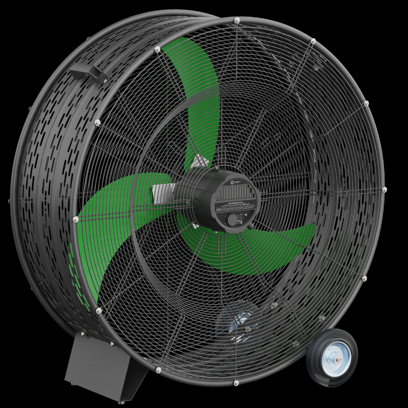 Ventilador de tambor industrial de 36 pulgadas