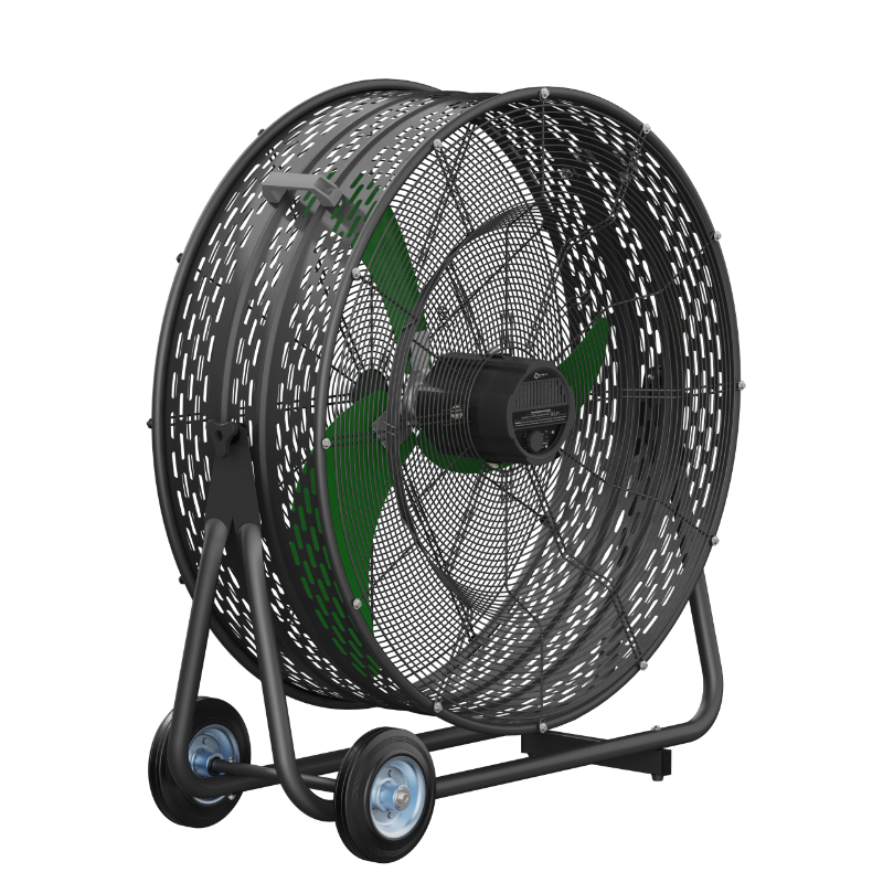 KINGJA KJ-FM900DC-B 36 hüvelykes ipari dobventilátor (BLDC dobventilátor)