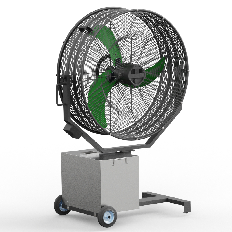 36 Inch BLDC Industrial Portable Cooling Fan with Mist