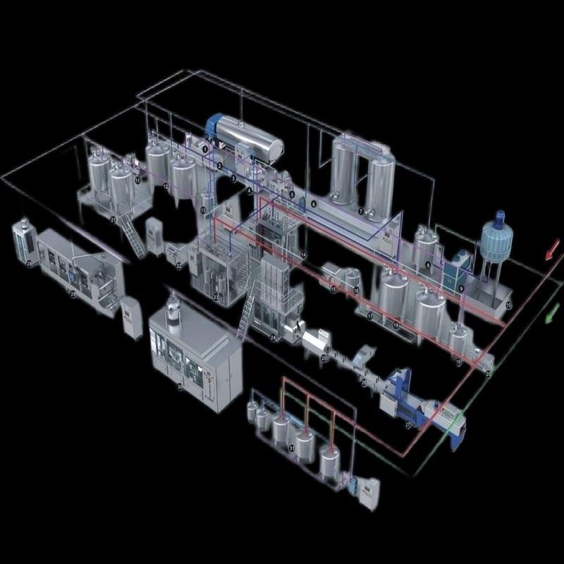 Customized Beverage Lines for Brewery and Beverage Industry