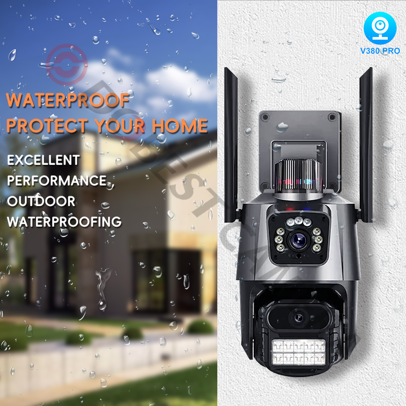 Sc08 SC08 Double Lens 4G/WIFI Outdoor Camera
