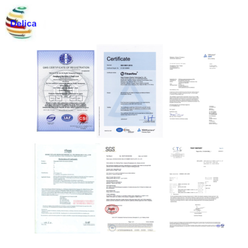 CERTIFICATE - Delica