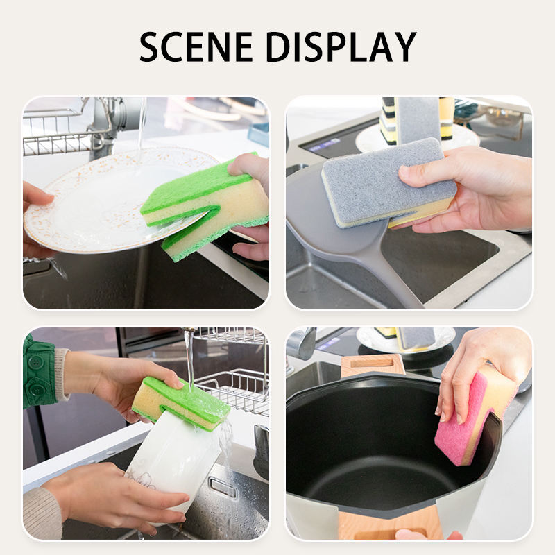 Kitchen Cleaning Scrub Sponge