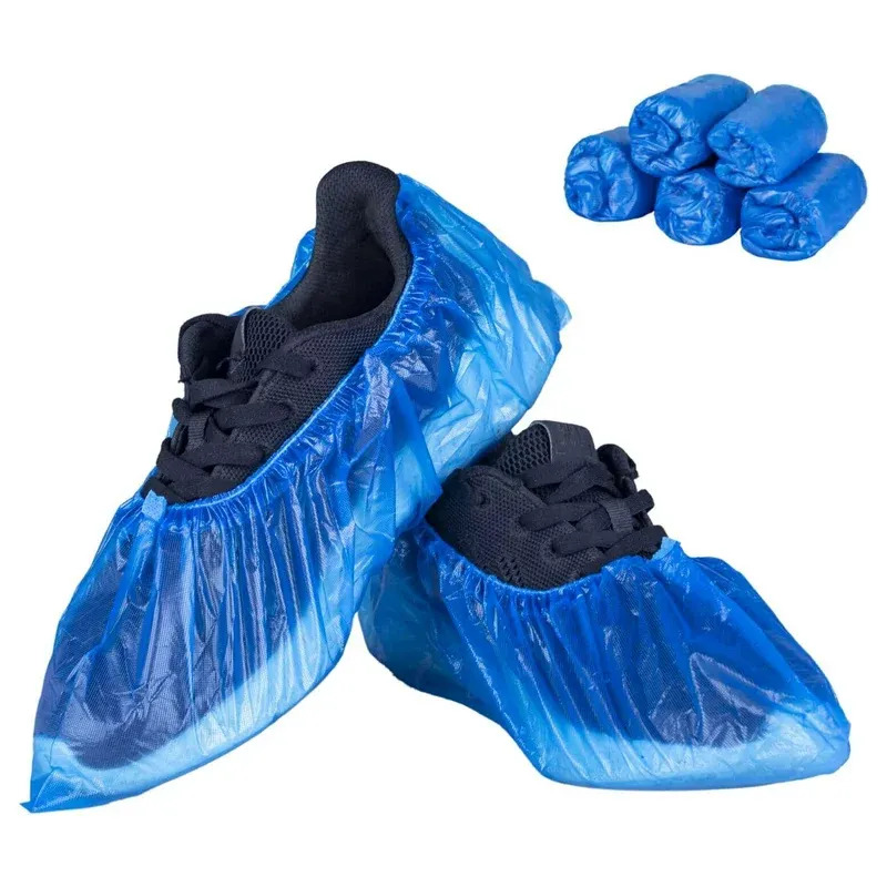 Anti Slip Waterproof Disposable PE Shoe Cover