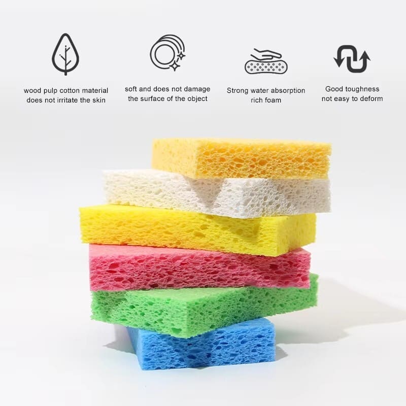 Biodegradable Easy Cleaning Cellulose Sponge