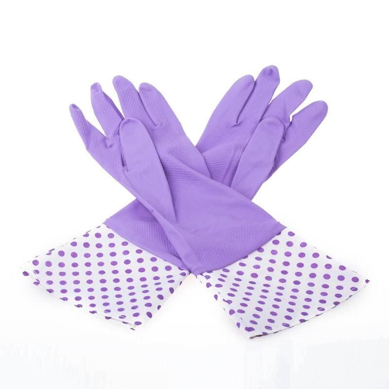 Long Cuff Household Latex Gloves Dishwashing