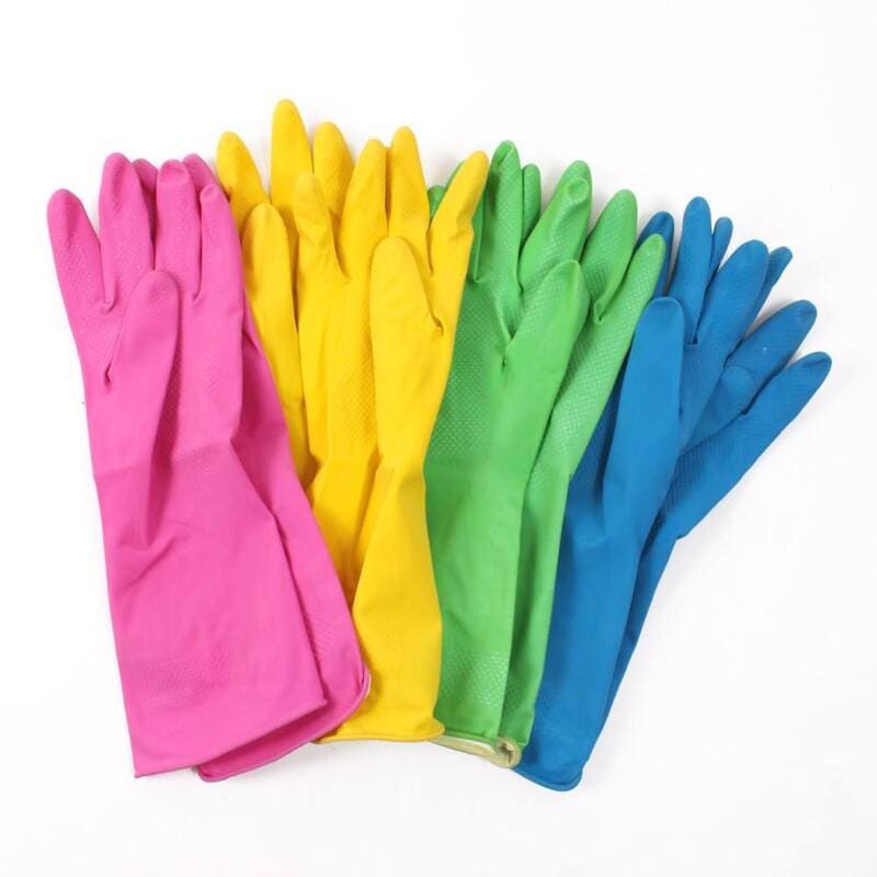 Long Cuff Household Latex Gloves Dishwashing