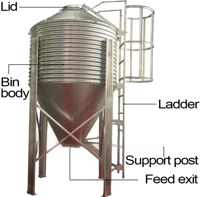 Silo And Auger Conveying System