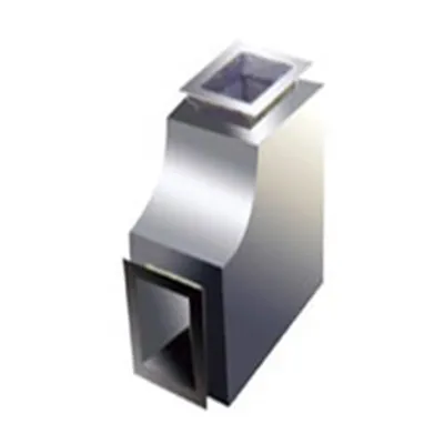 Khuỷu tay giảm thanh tường ngắn GH