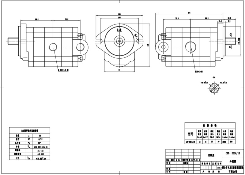 CBT-E316-16 Harvester