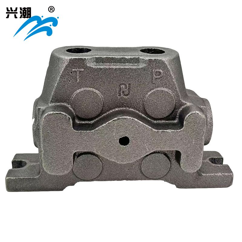 DCV 100 Oil Inlet Hydraulic Multi-Way Valve Castings
