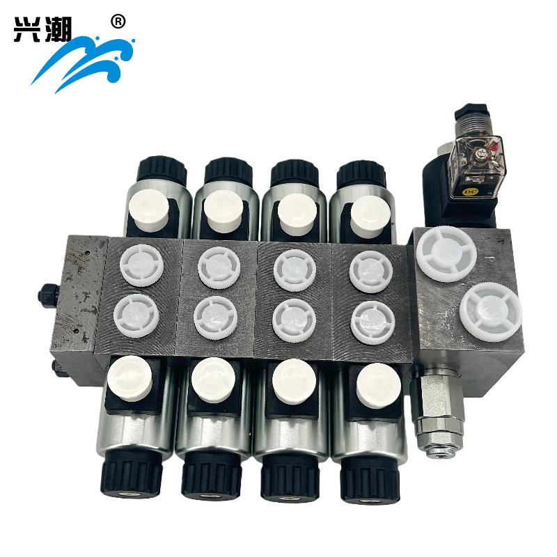 P40DC-40T Hydraulic sectional Solenoid valve
