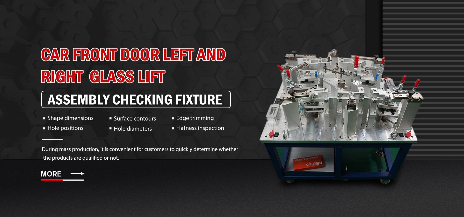 Automatic Loading And Unloading Fixture For Post-Spinning And Pressing