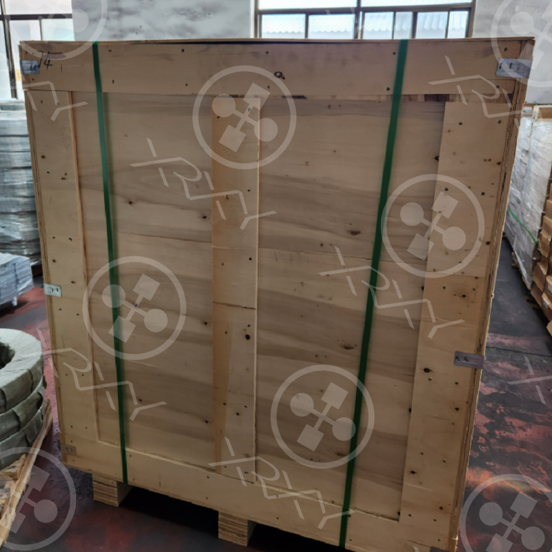 Aluminum wire shaft installation