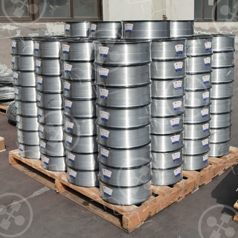 Aluminum wire shaft installation