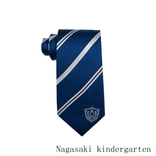 Benutzerdefinierte Logo-Krawatten für Schule und Verein für Männer