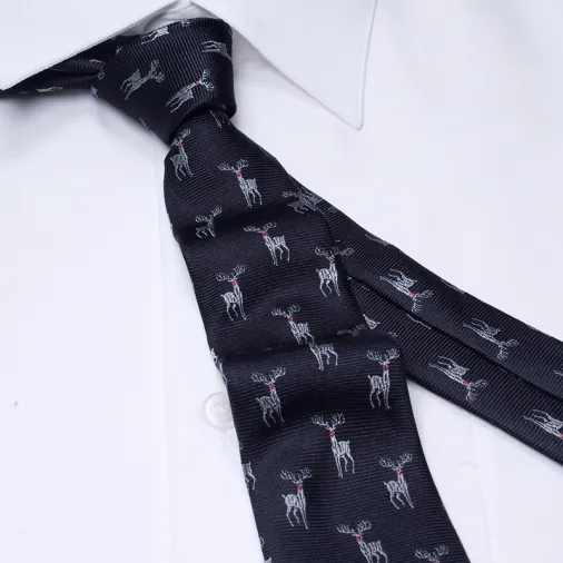 Cheap price for christmans elk and flamingo manufacturers necktie