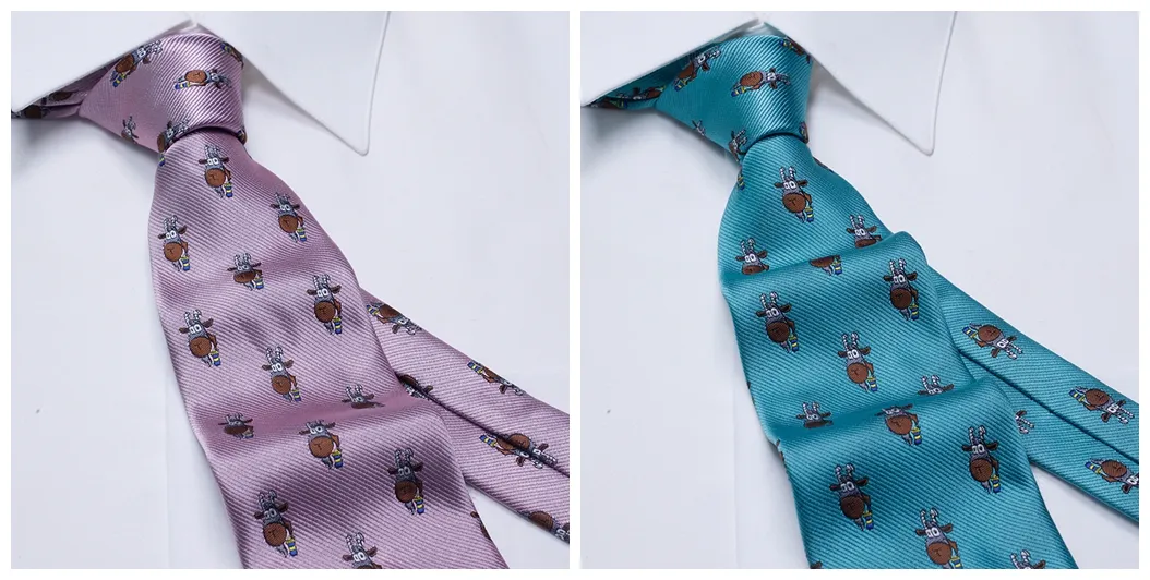 Lovely novelty cute animals fashion supplier neckties