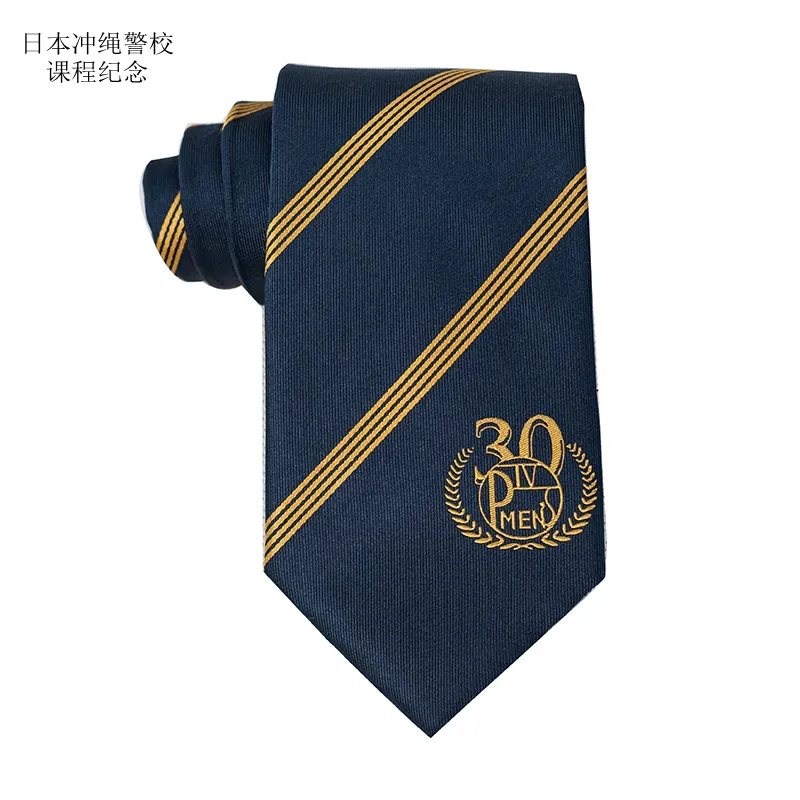 Okinawa police academy Memorial tie-[Handsome tie]